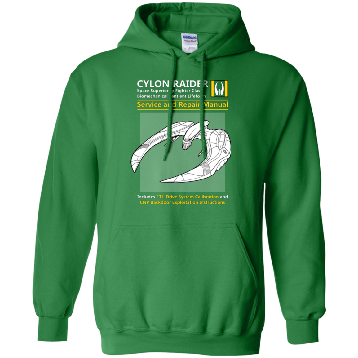 CYLON RAIDER SERVICE & REPAIR MANUAL Pullover Hoodie