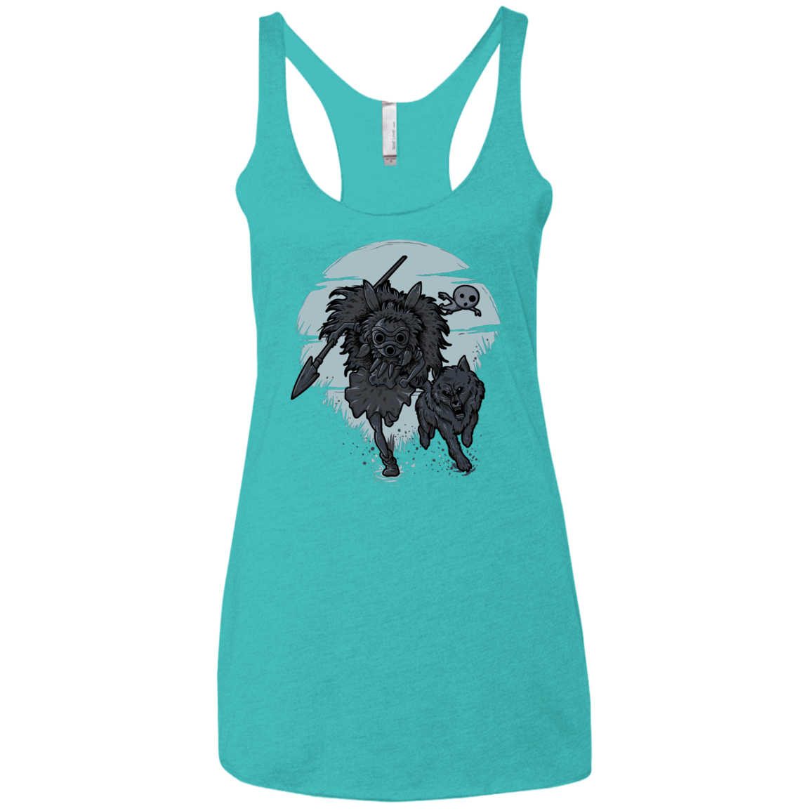 The Princess Women's Triblend Racerback Tank
