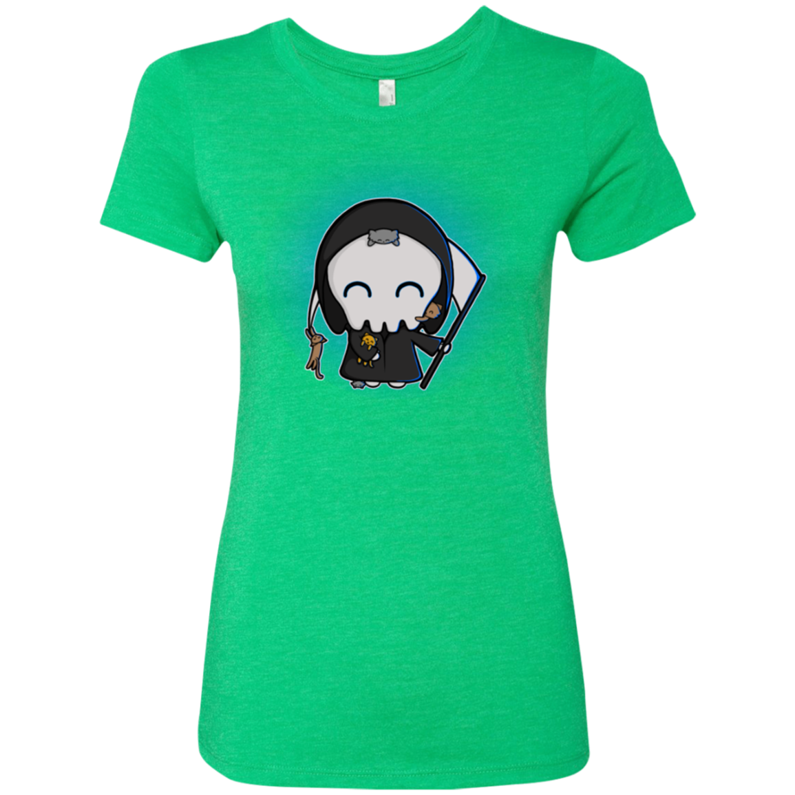 Death Loves Cats Women's Triblend T-Shirt