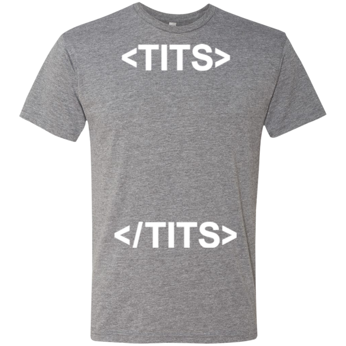 Tits Men's Triblend T-Shirt