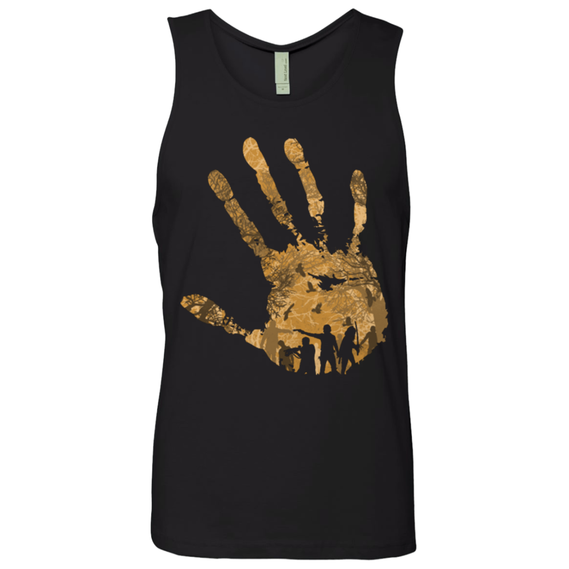 The Dead walk! Men's Premium Tank Top
