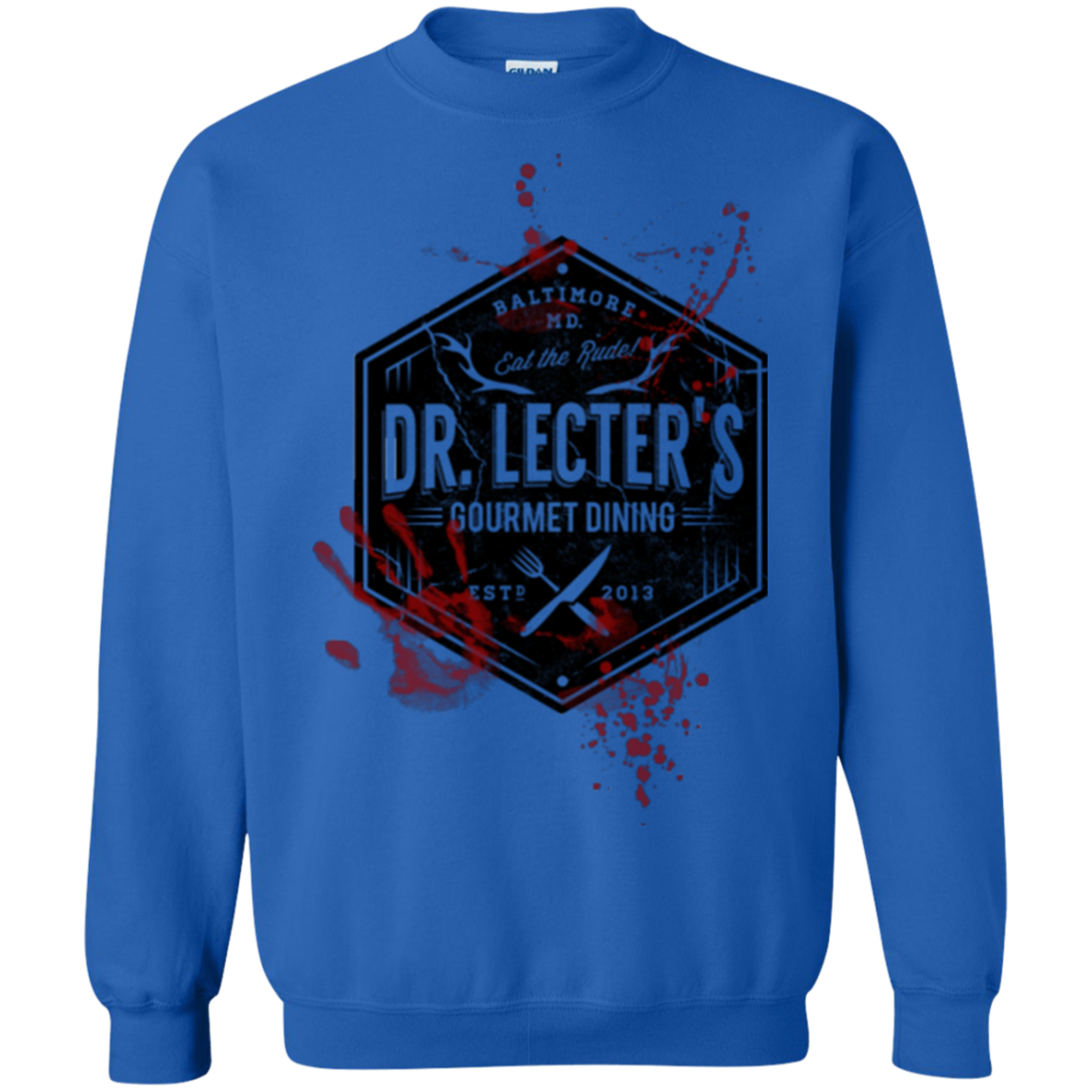 Dr. Lecter's Gourmet Dining Crewneck Sweatshirt