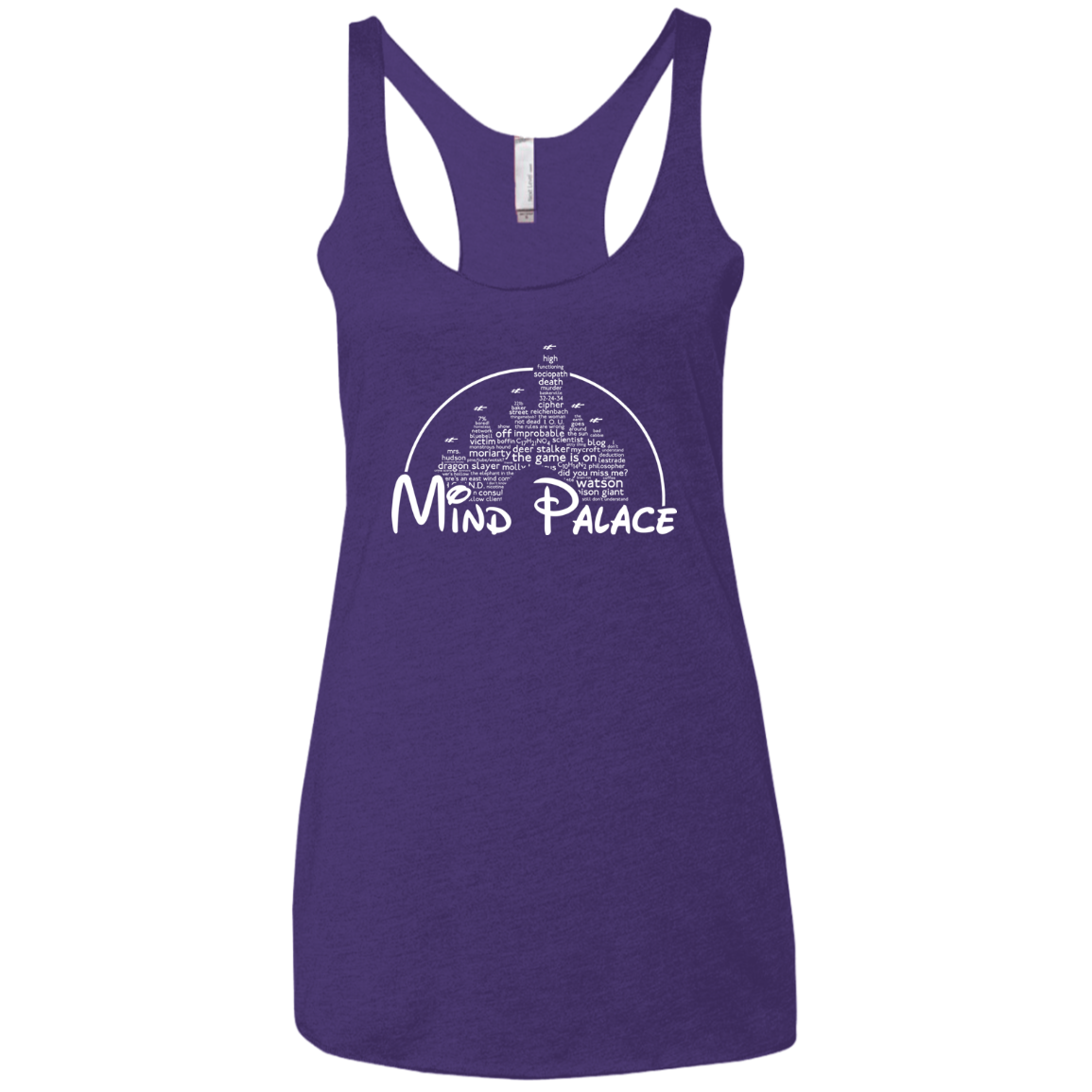 Mind Palace Women's Triblend Racerback Tank