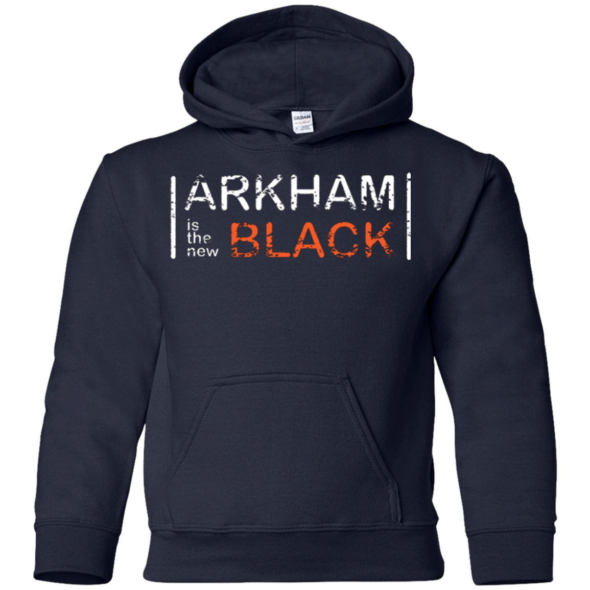 Arkham Black Youth Hoodie