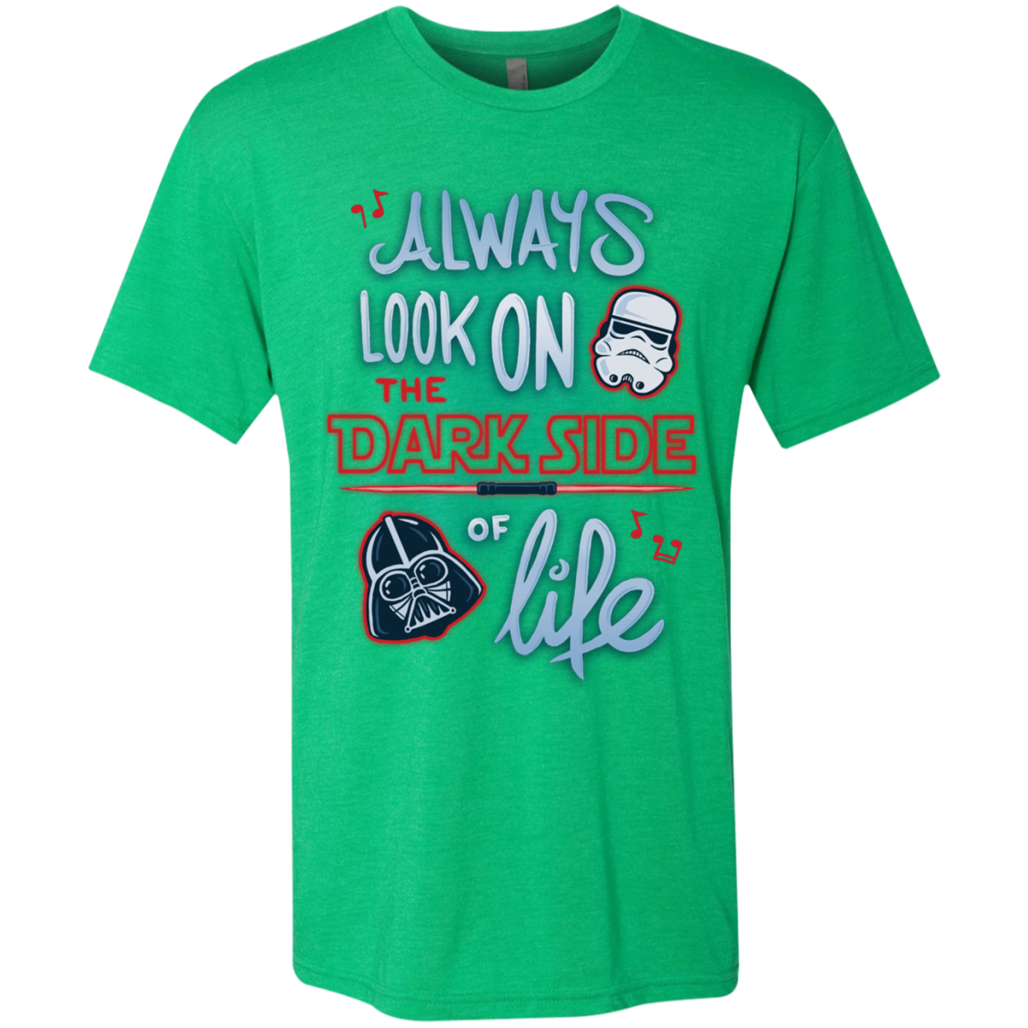 Dark Side of Life Men's Triblend T-Shirt