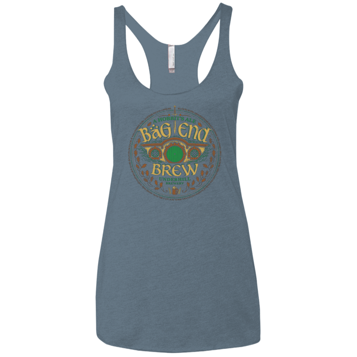 Bag End Brew Women's Triblend Racerback Tank