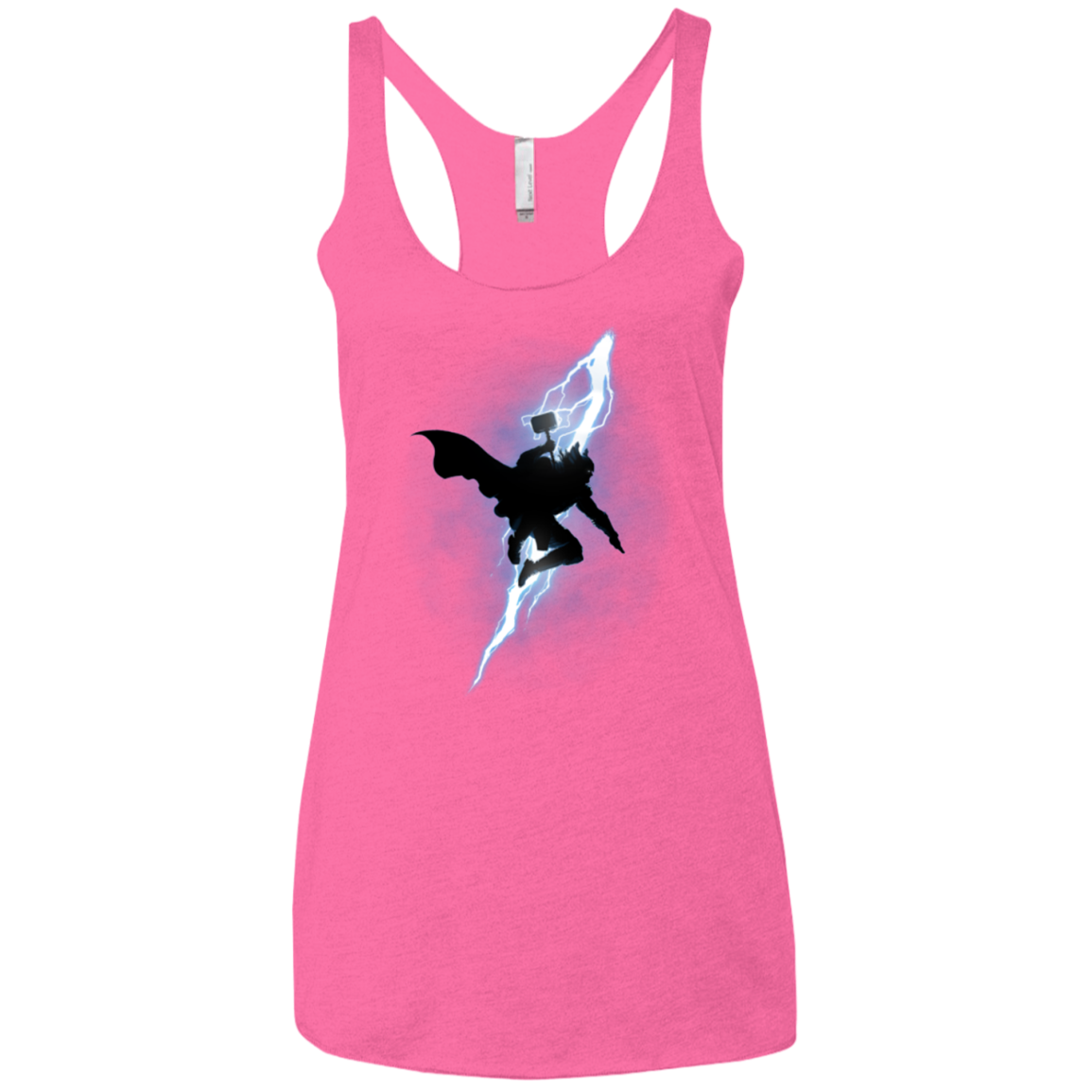 The Thunder God Returns Women's Triblend Racerback Tank