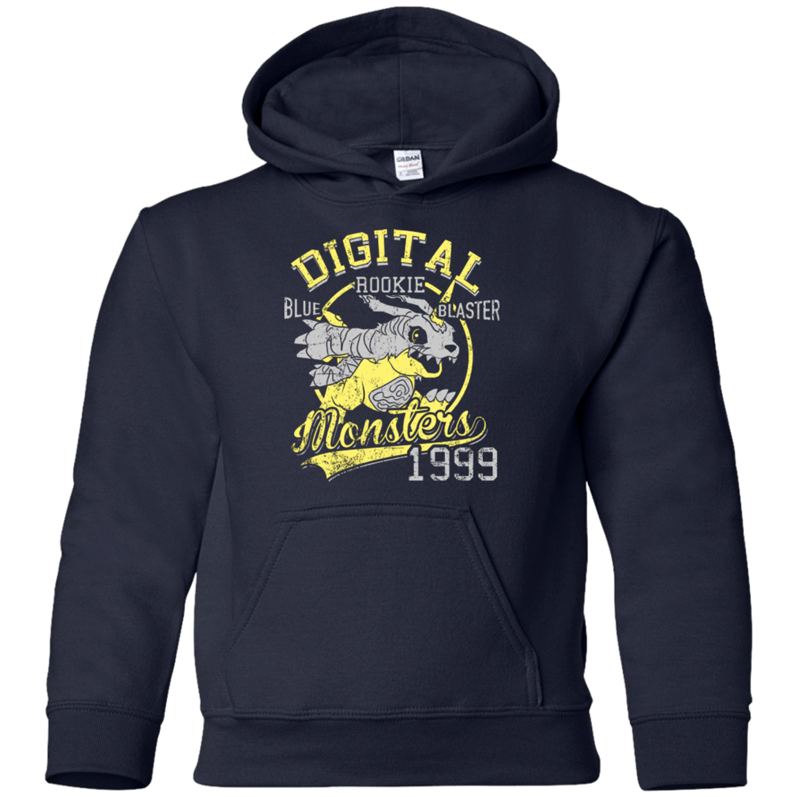 Blue Blaster Youth Hoodie