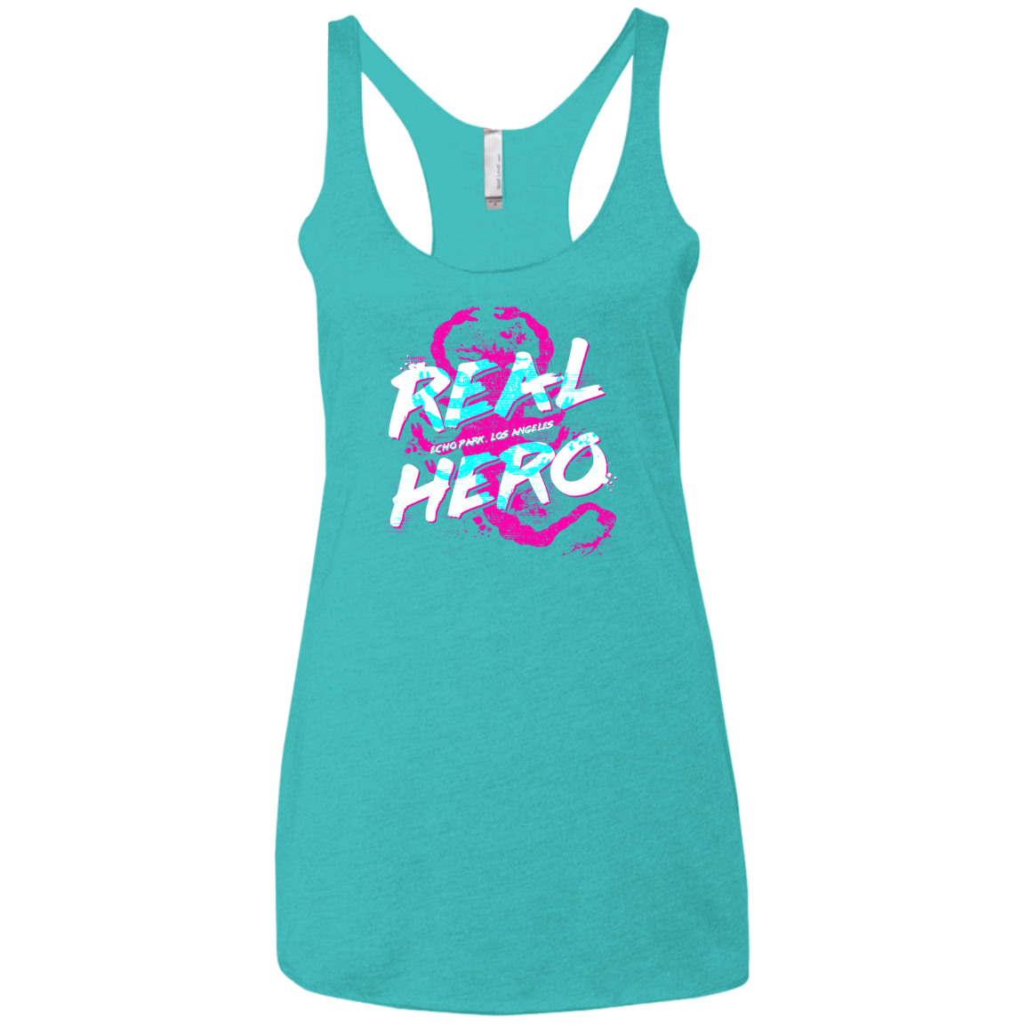 Real Hero Women's Triblend Racerback Tank