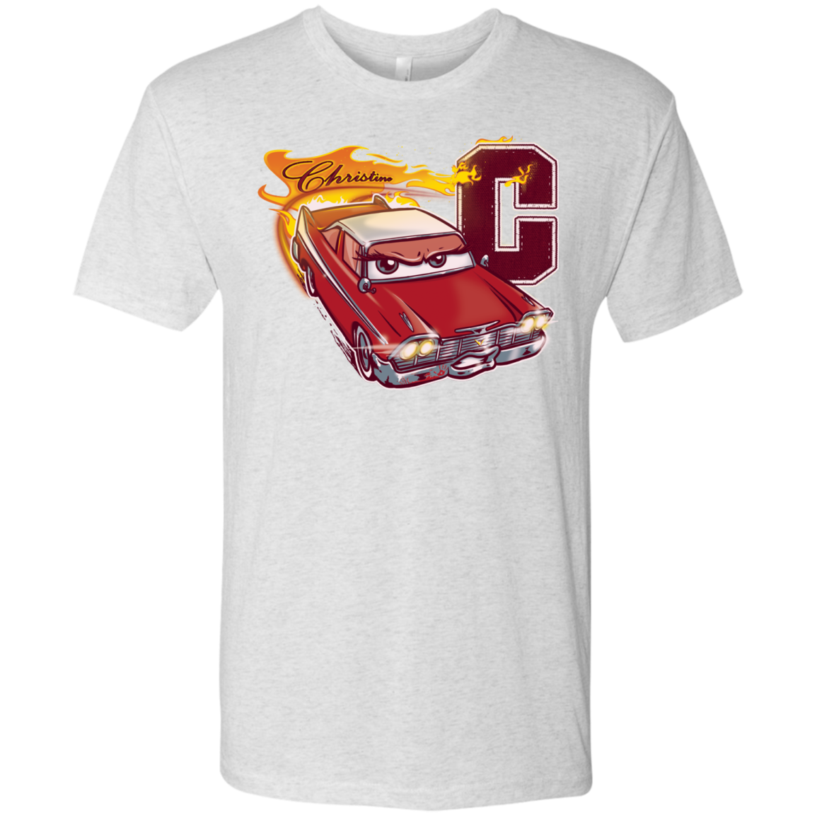 Fury And Fire Men's Triblend T-Shirt