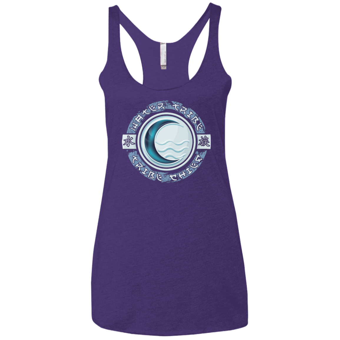 Water Tribe Chief Women's Triblend Racerback Tank