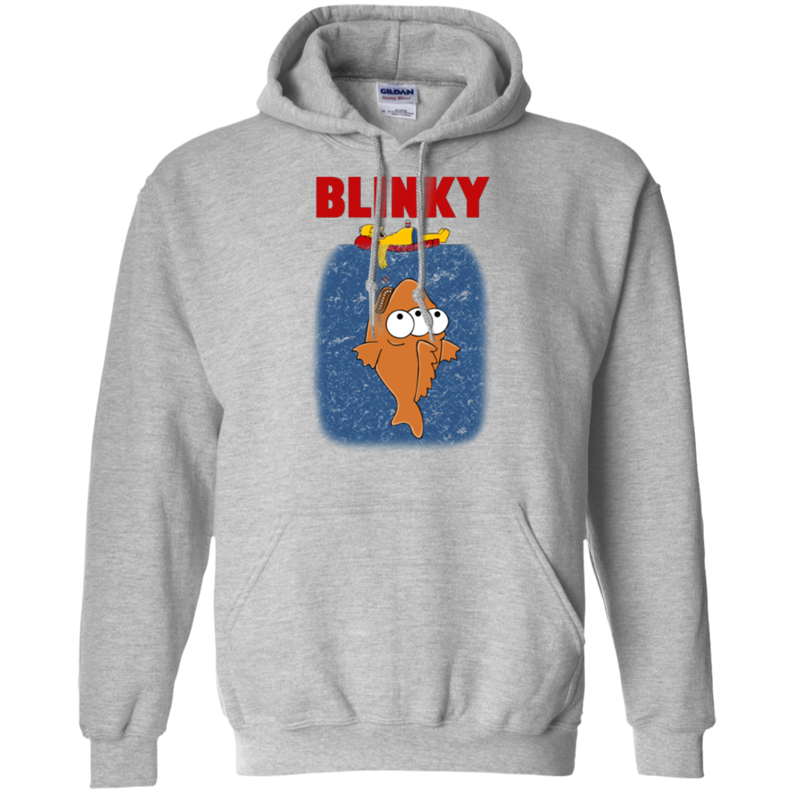 Blinky Jaws Pullover Hoodie