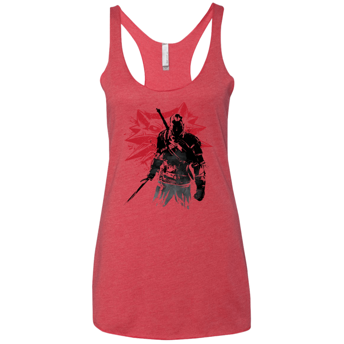 The Witcher Sumie Women's Triblend Racerback Tank
