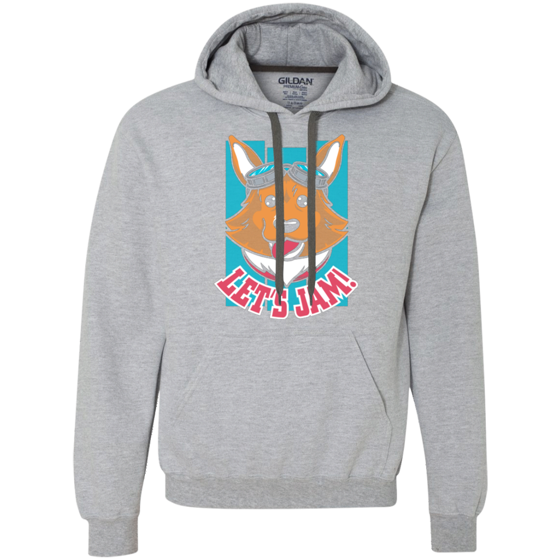 Lets Jam (2) Premium Fleece Hoodie