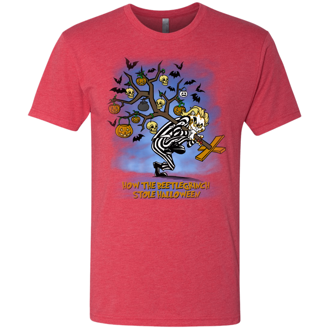 Beetlegrinch Men's Triblend T-Shirt