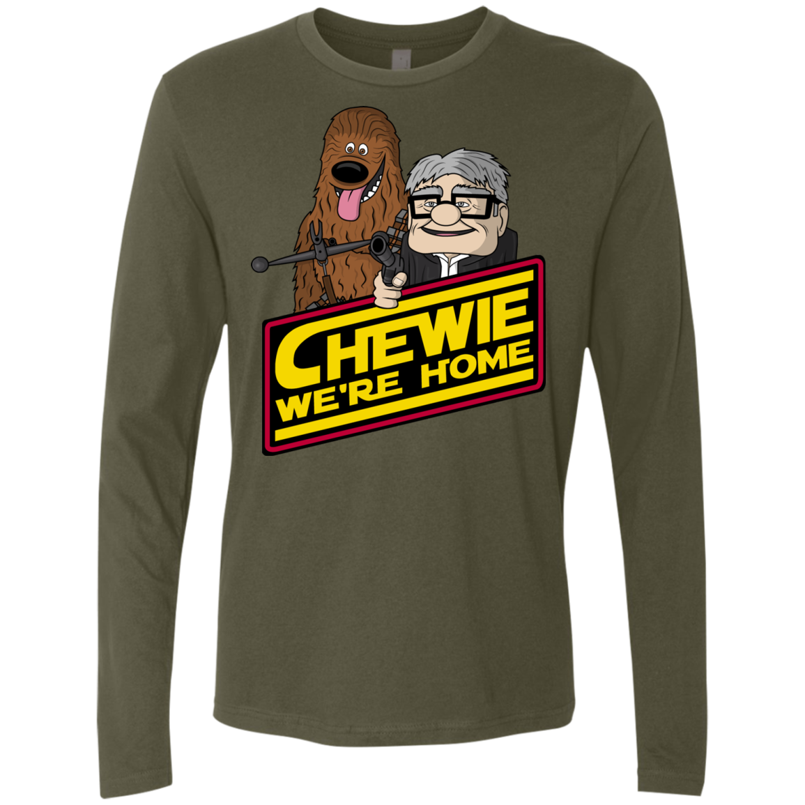 We're home Men's Premium Long Sleeve