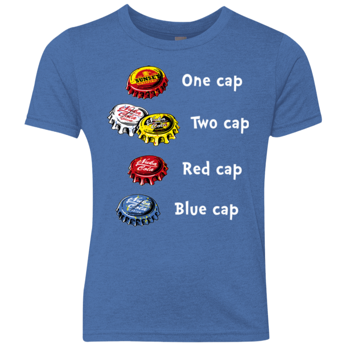 Bottle Caps Fever Youth Triblend T-Shirt