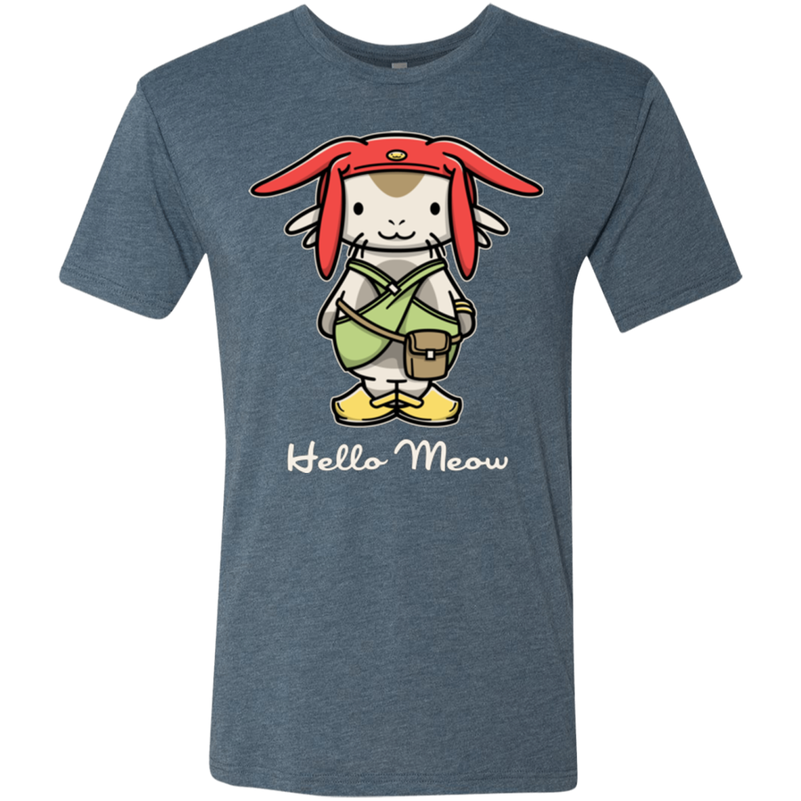 HELLO MEOW Men's Triblend T-Shirt