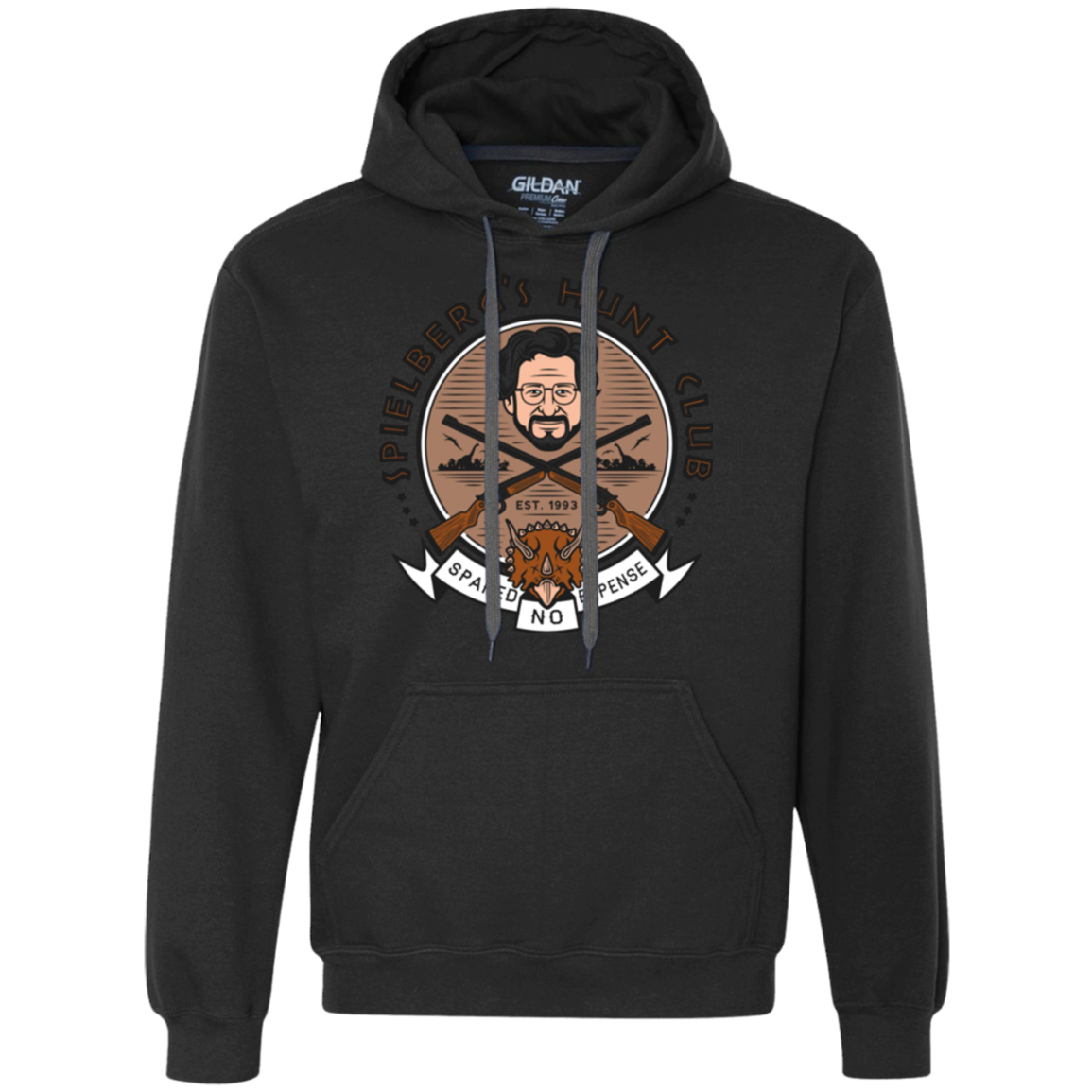 Triceratops Hunt Club Premium Fleece Hoodie