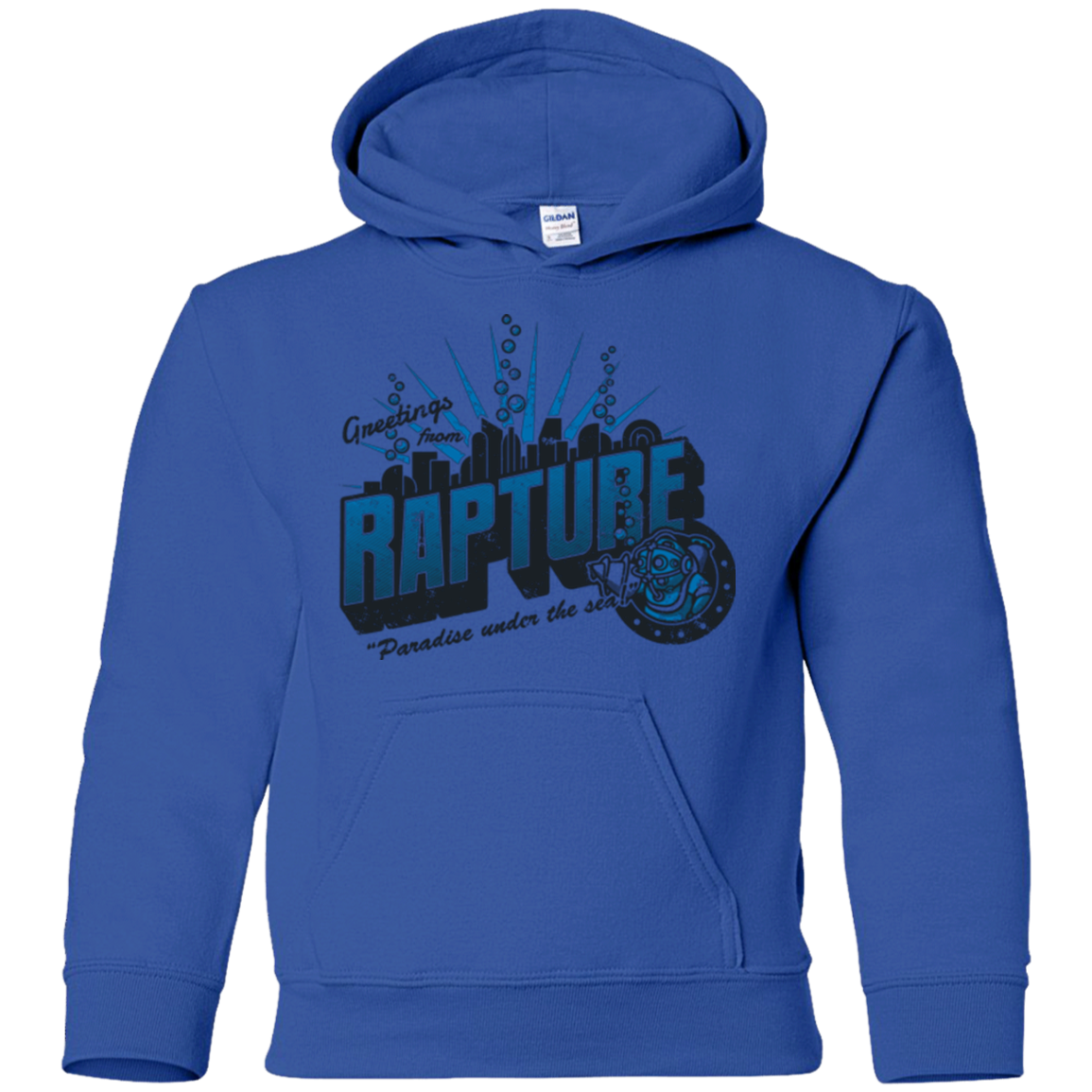 Greetings from Rapture Youth Hoodie