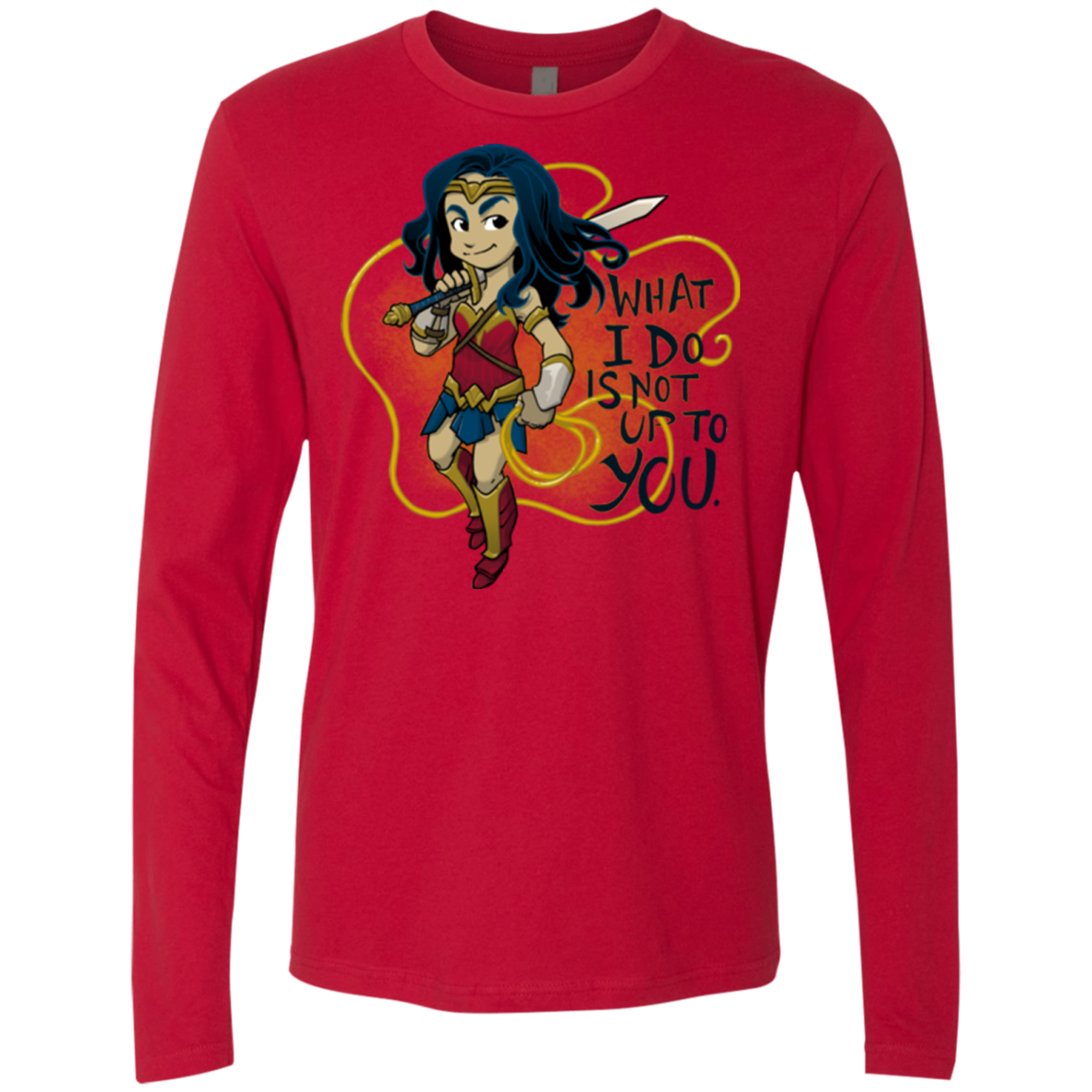 WW Text Men's Premium Long Sleeve