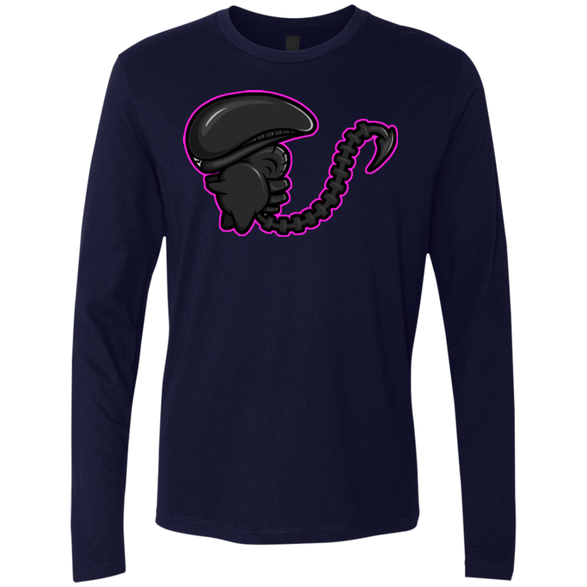Super Cute Alien Men's Premium Long Sleeve