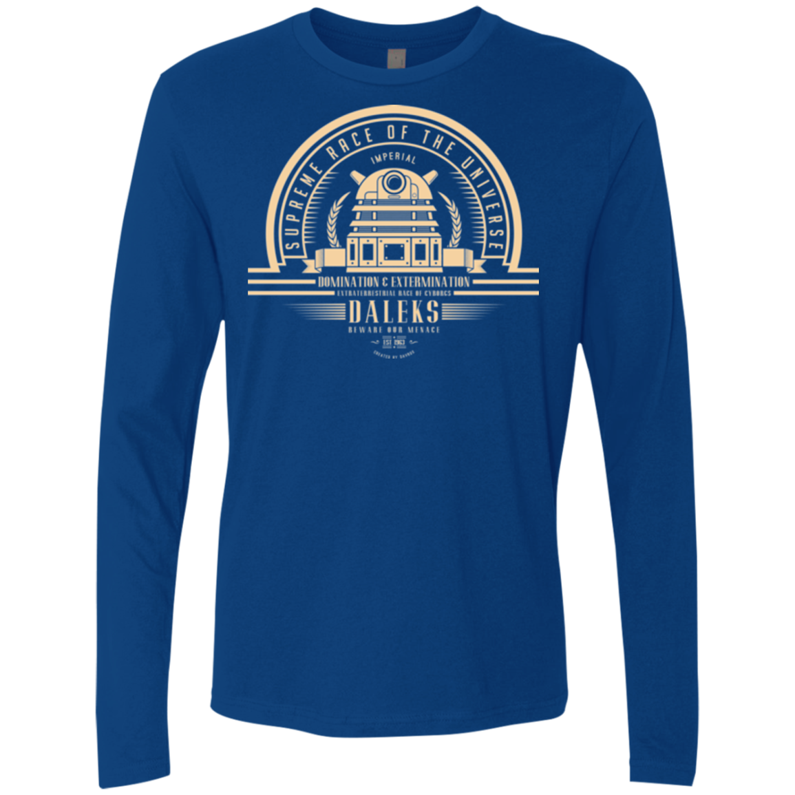 Who Villains Men's Premium Long Sleeve