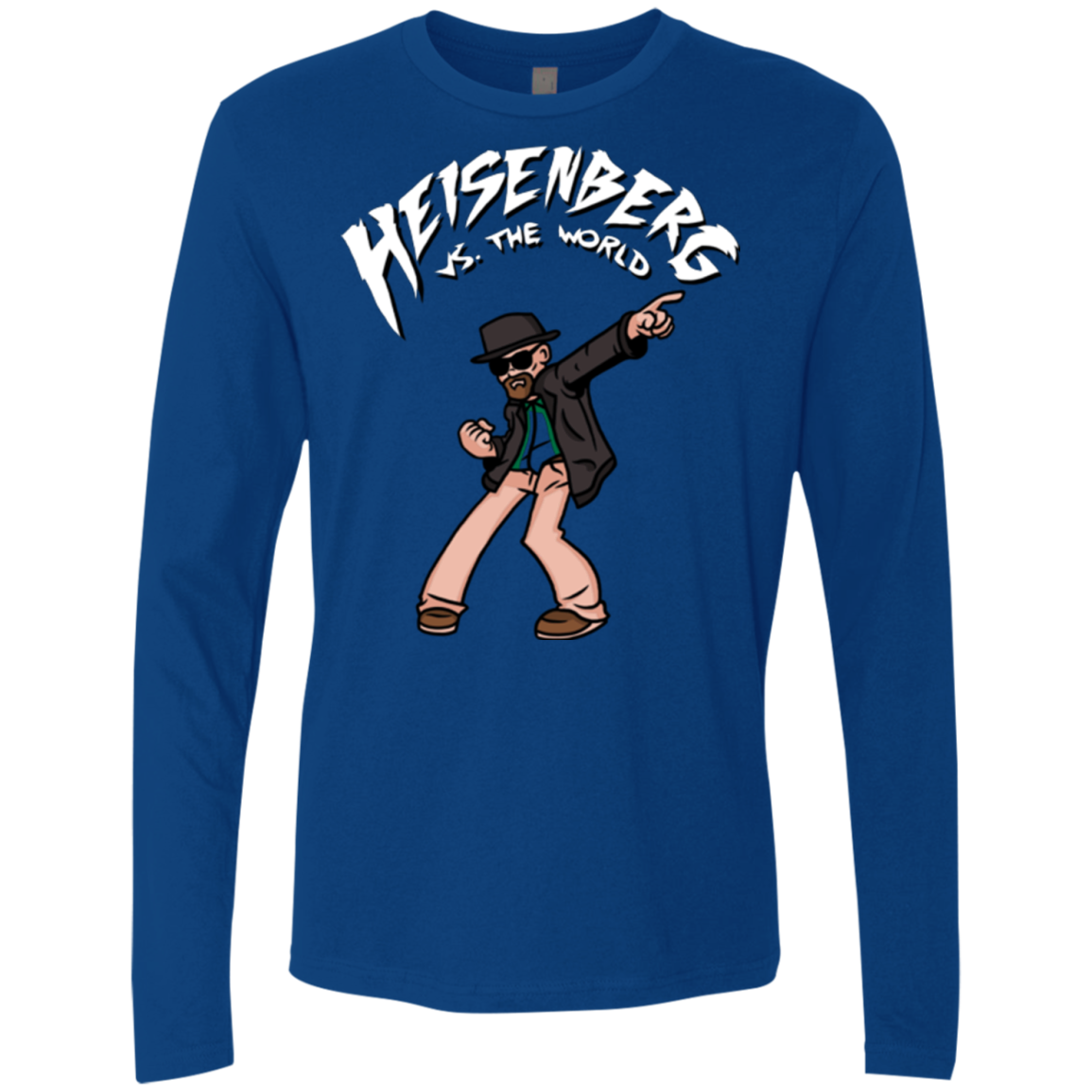 Heisenberg vs the World Men's Premium Long Sleeve