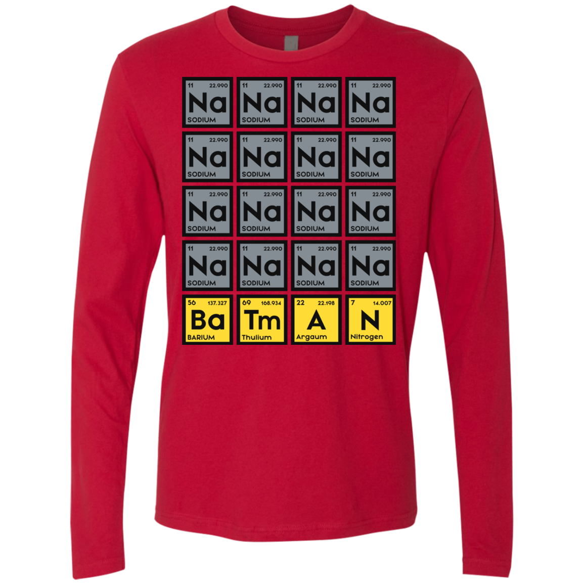 Batmanium Men's Premium Long Sleeve