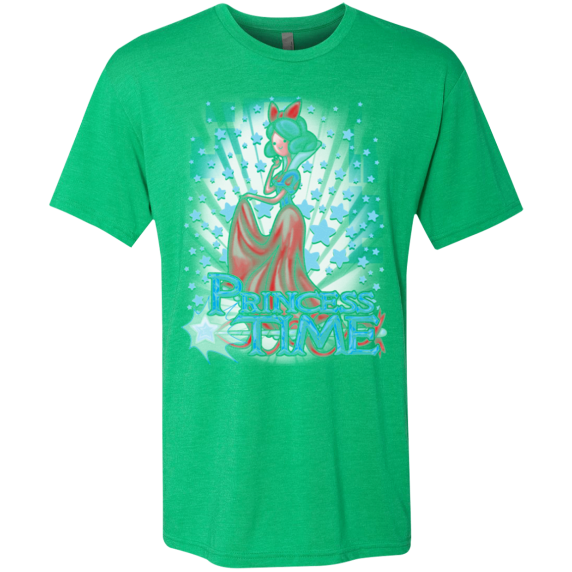 Princess Time Snow White Men's Triblend T-Shirt