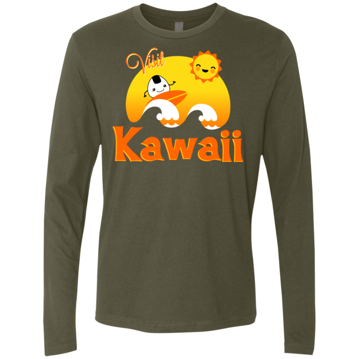 Visit Kawaii Men's Premium Long Sleeve