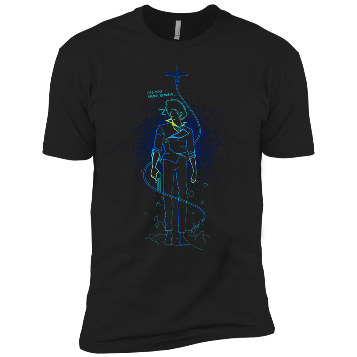 Shadow of Space Cowboy Men's Premium T-Shirt