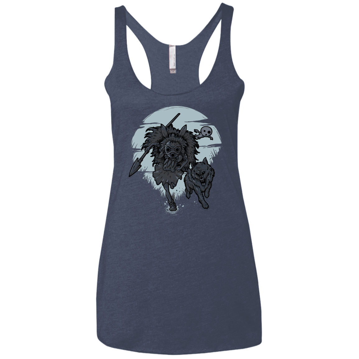 The Princess Women's Triblend Racerback Tank