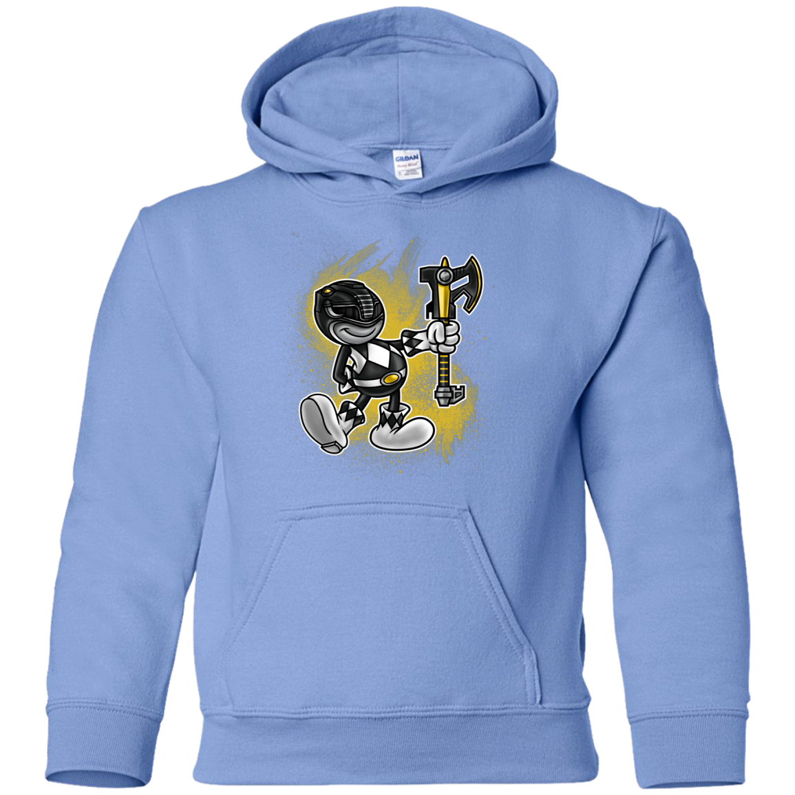 Black Ranger Artwork Youth Hoodie