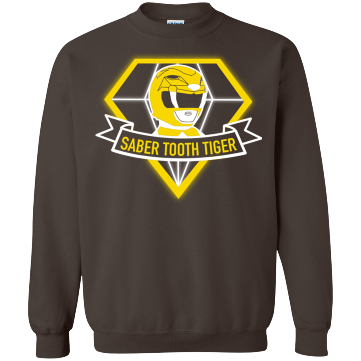 Saber Tooth Tiger Crewneck Sweatshirt