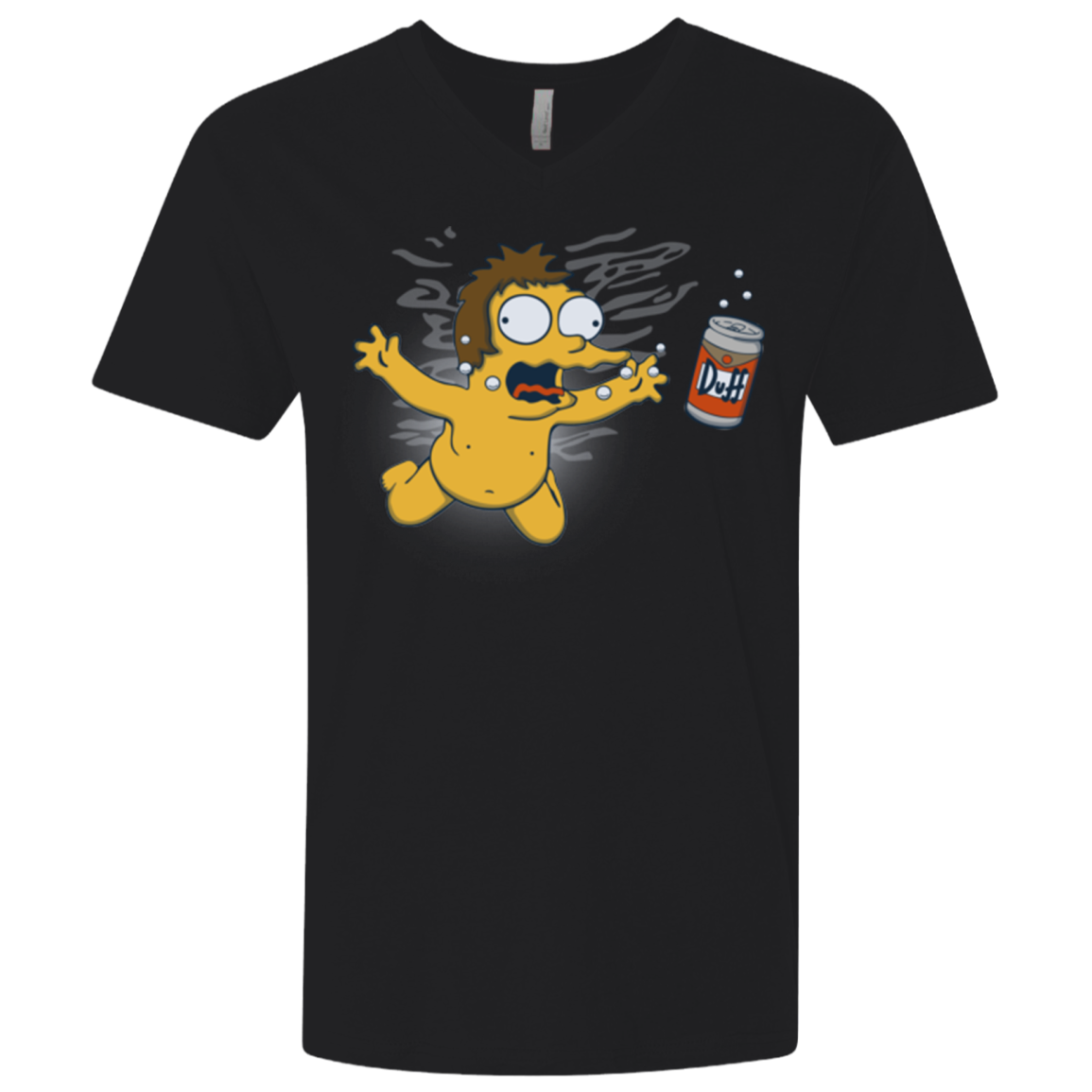 Duffmind Men's Premium V-Neck