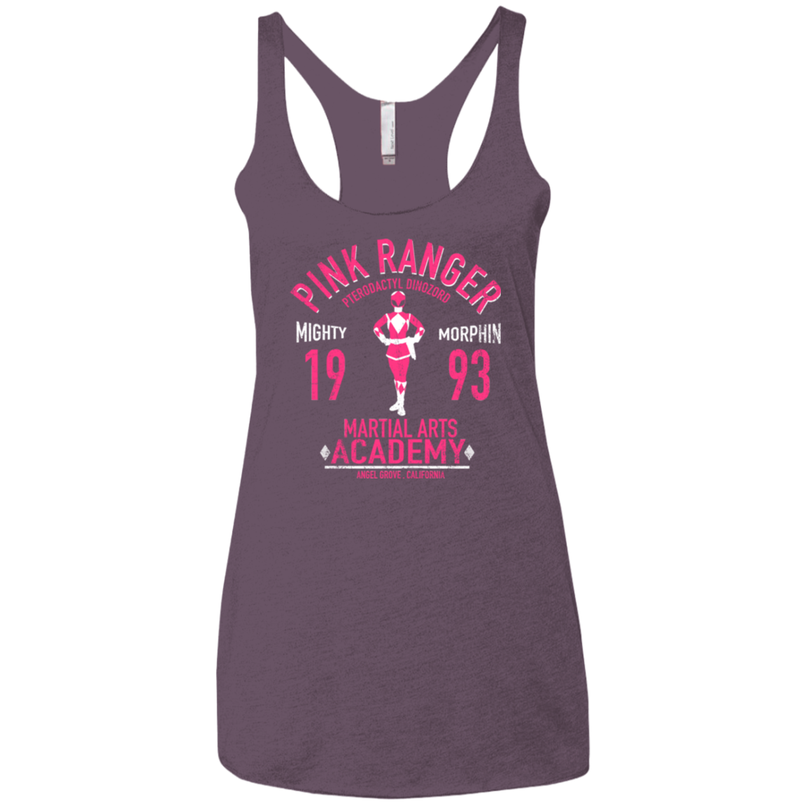 Pterodactyl Ranger Women's Triblend Racerback Tank
