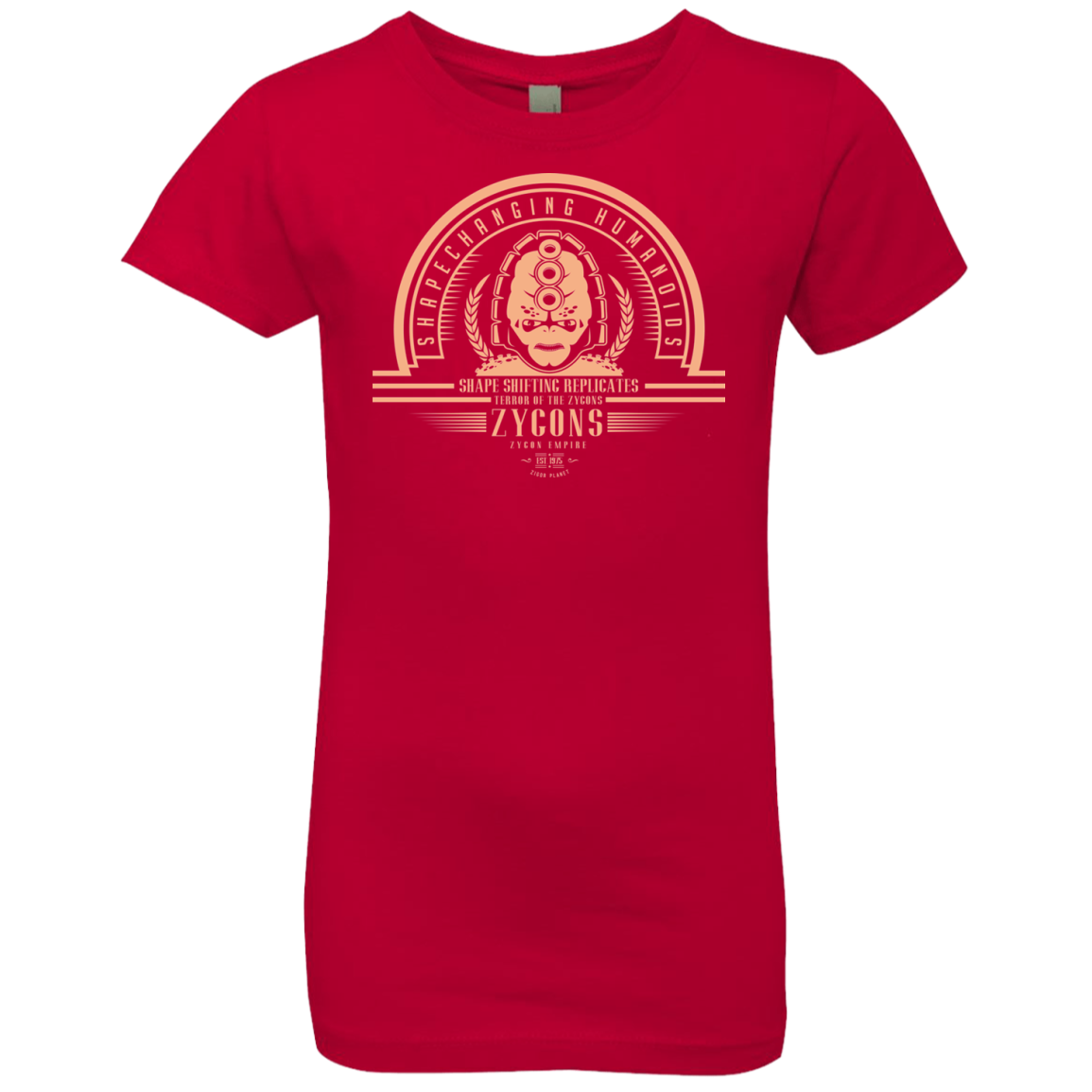 Who Villains Zygons Girls Premium T-Shirt