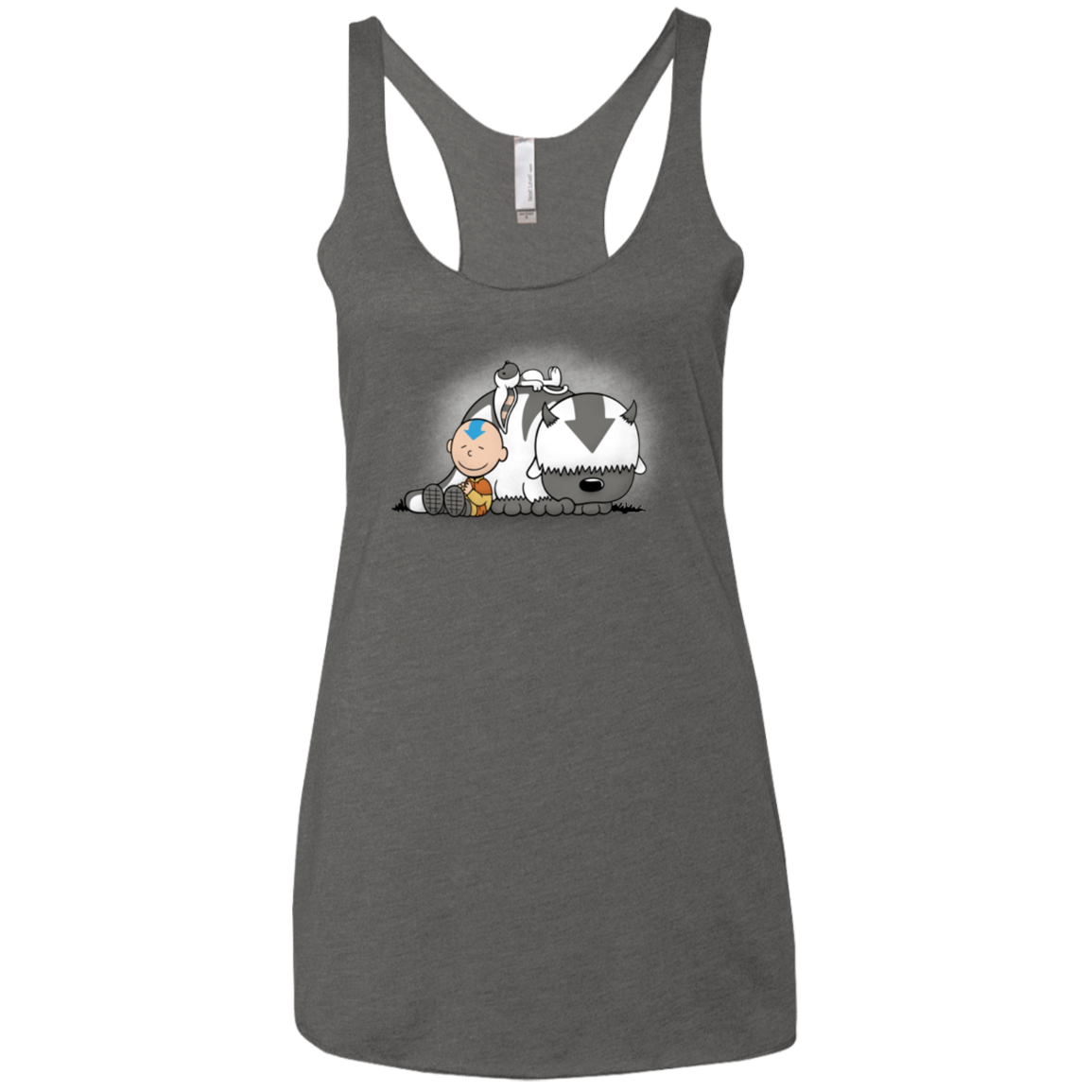 YOU ARROWHEAD Women's Triblend Racerback Tank
