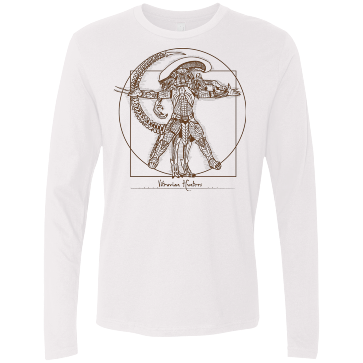 Vitruvian Hunters Men's Premium Long Sleeve