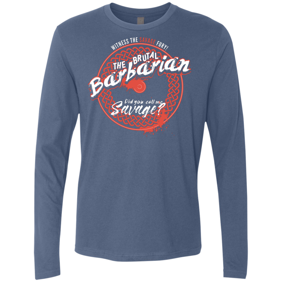 Barbarian Men's Premium Long Sleeve
