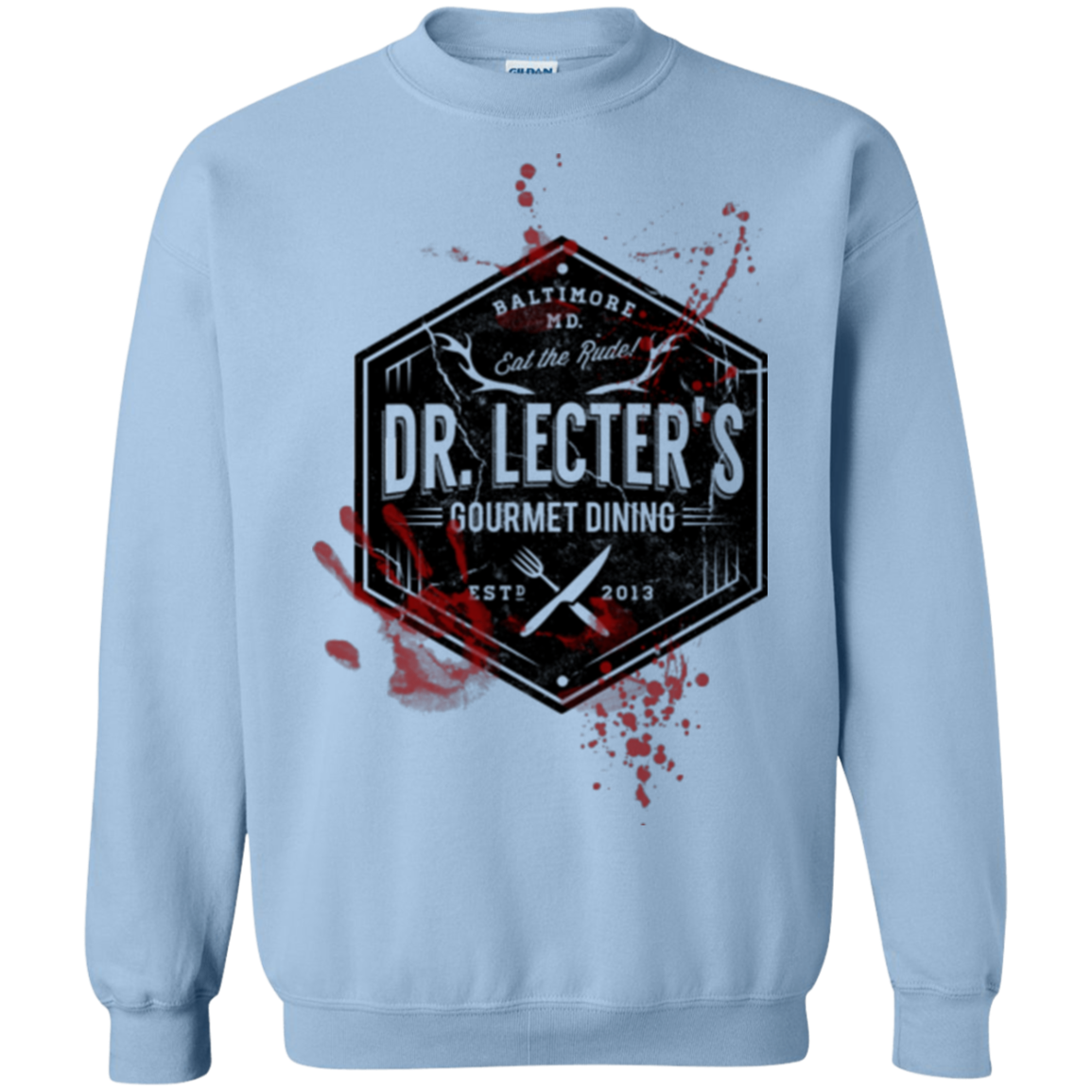 Dr. Lecter's Gourmet Dining Crewneck Sweatshirt