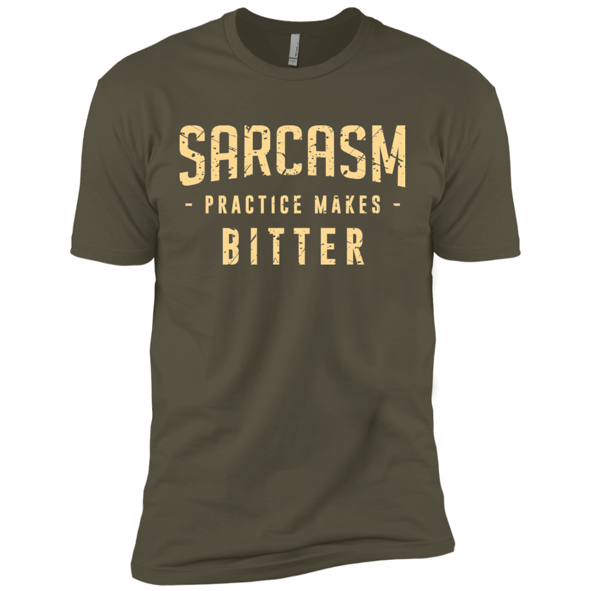 PRACTICE MAKES BITTER Men's Premium T-Shirt