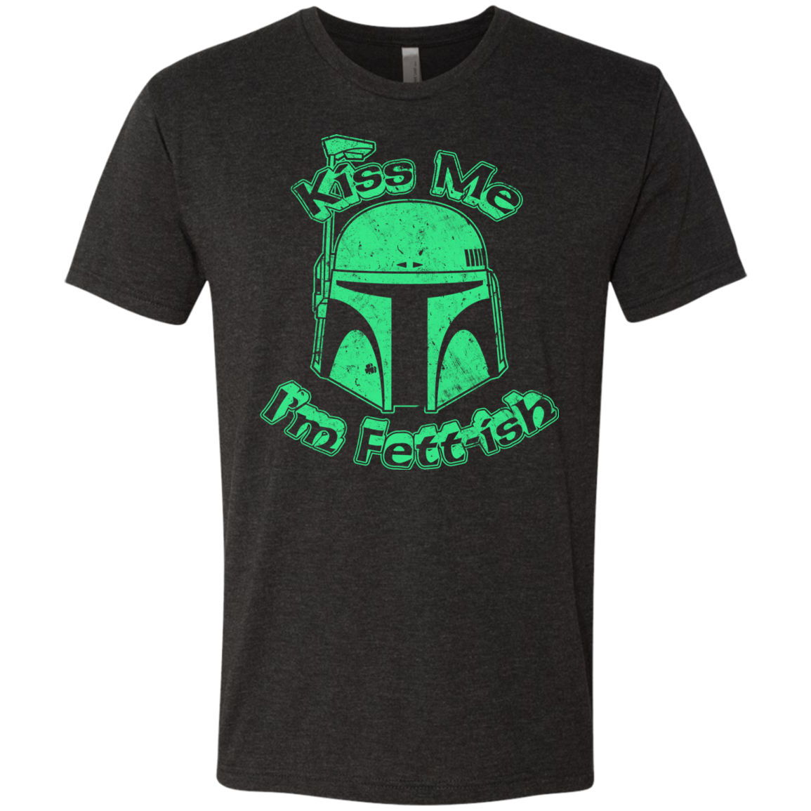 Kiss Me Im Fettish Men's Triblend T-Shirt