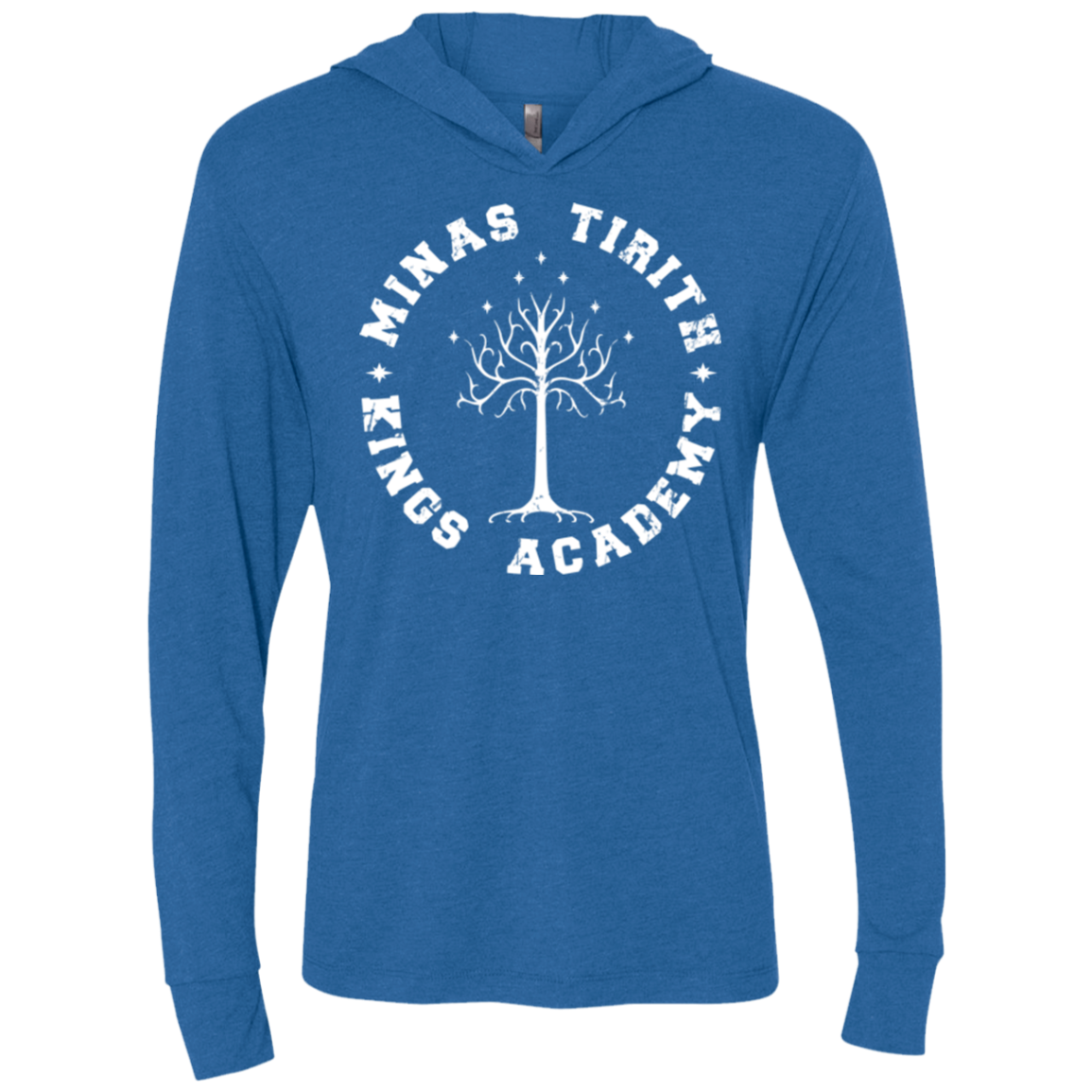 Kings Academy Triblend Long Sleeve Hoodie Tee