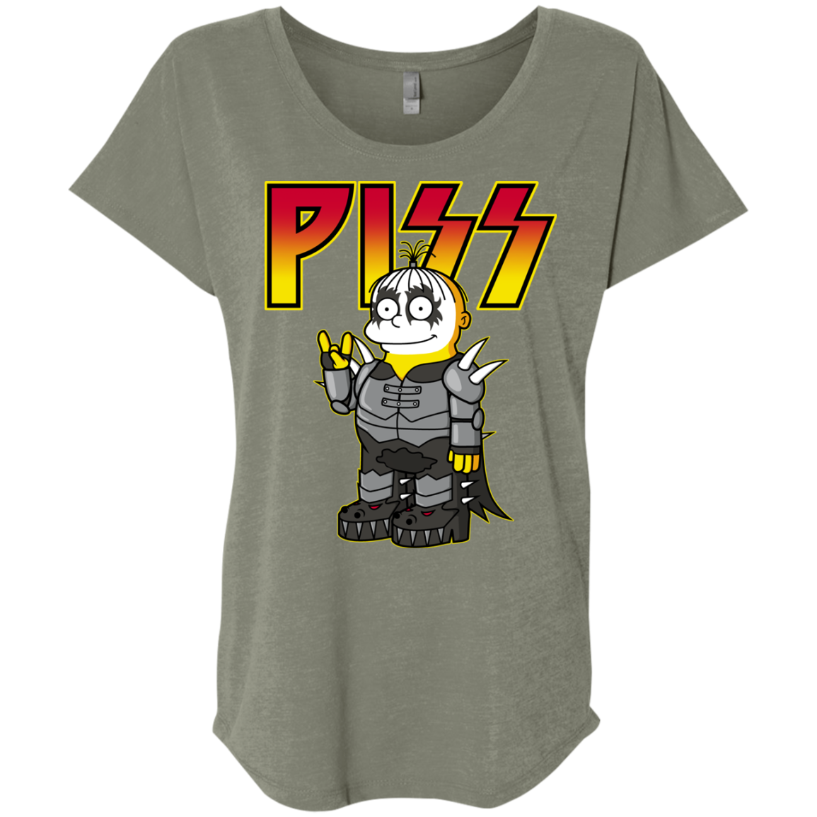 Piss Triblend Dolman Sleeve