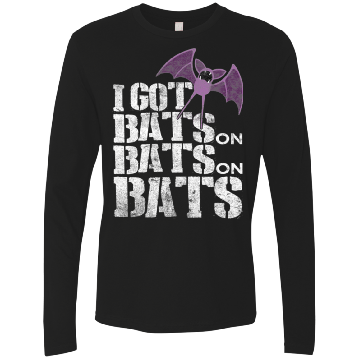 Bats on Bats on Bats Men's Premium Long Sleeve