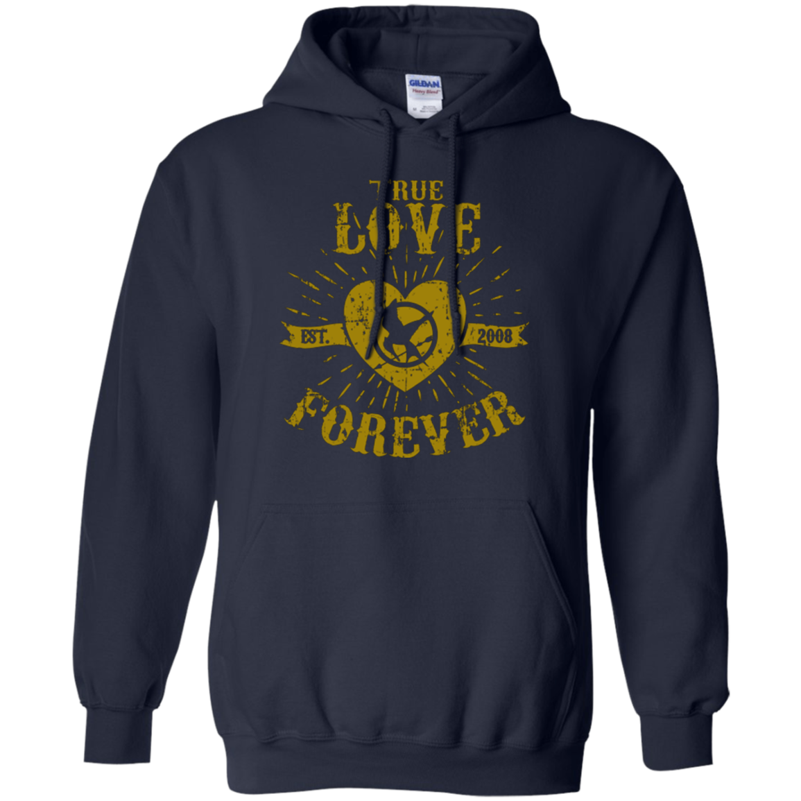 True Love Forever Games Pullover Hoodie