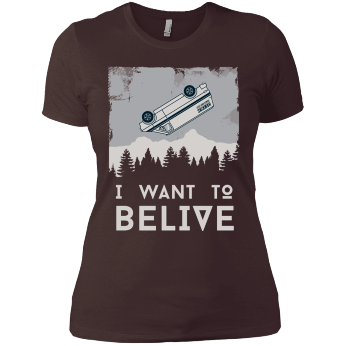 I Want to Believe Women's Premium T-Shirt