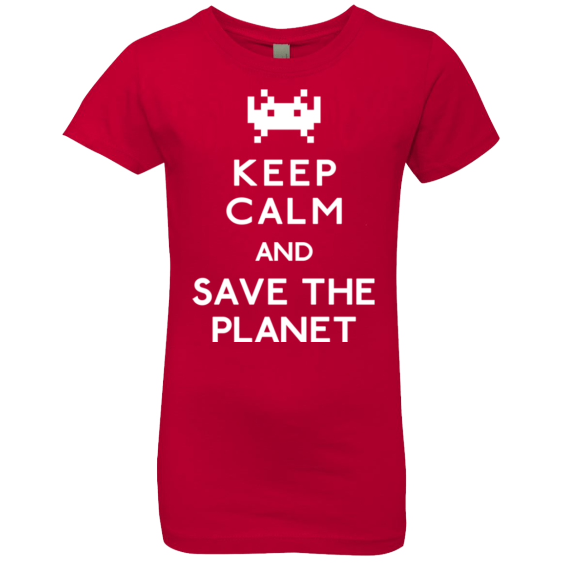 Save the planet Girls Premium T-Shirt